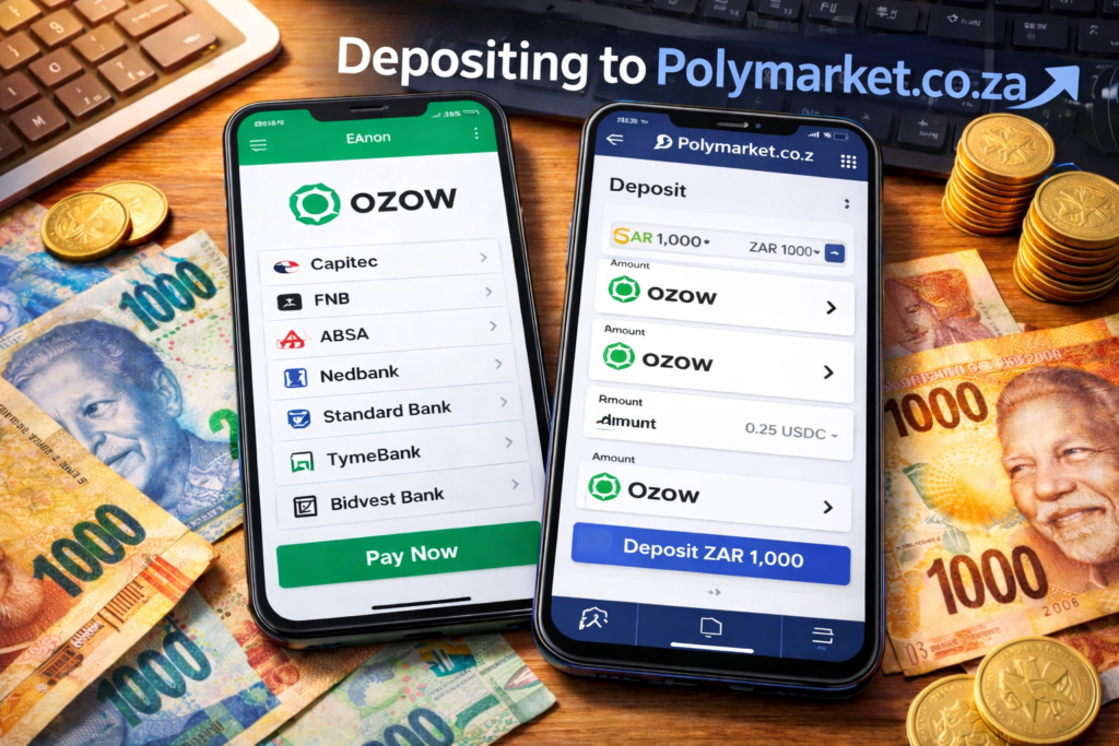Deposit ZAR on Polymarket South Africa